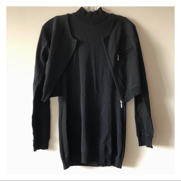 TRISTAN SLEEVELESS TOP WITH CROPPED CARDIGAN - Picture 1 of 7